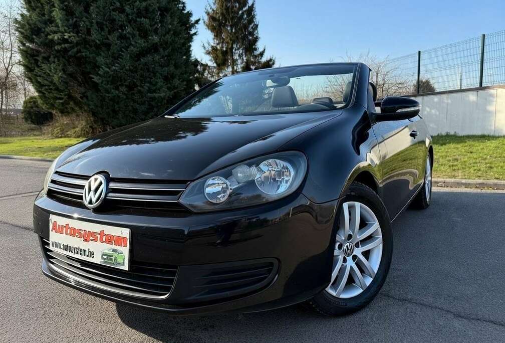 Volkswagen Golf Cabriolet 1.6 Tdi*Garantie 1an*Carpass*