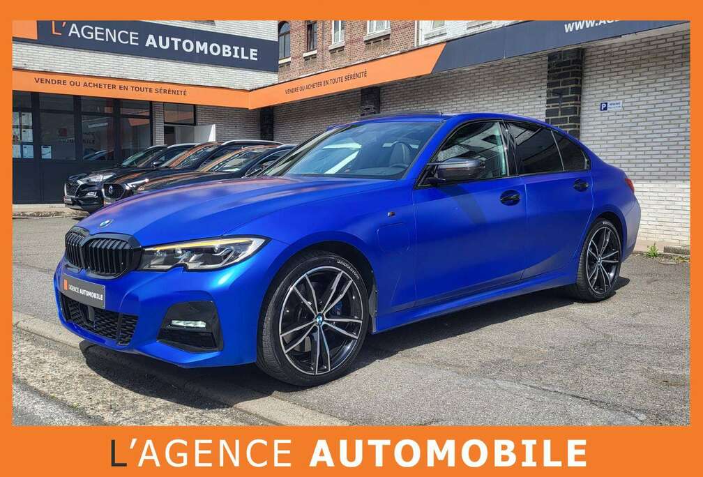 BMW e AS PHEV Pack M - TVA/BTW -SportExhaust -PANO -Laser -Harman Kardon -ACC -HUD -CAMERA -Mat Blue Wrapping -GARANTIE12@36M