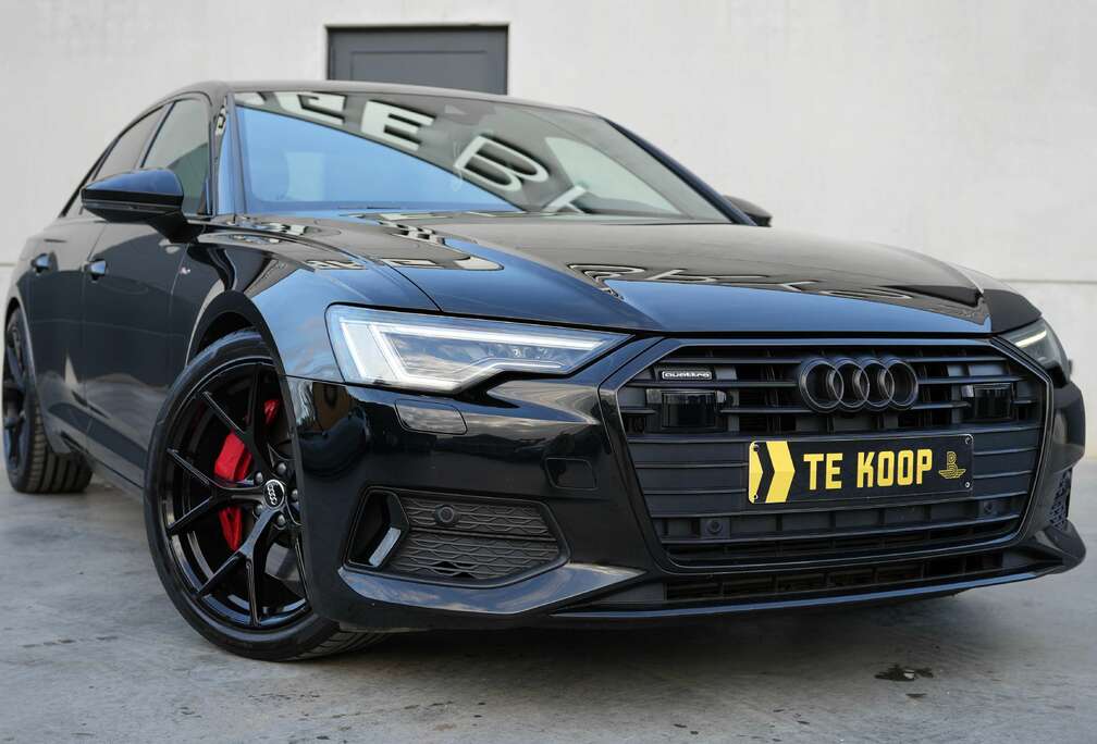 Audi Quattro S line | Matrix LED | ACC | Camera | Virtual Cockpit | Leder/Alcantara | Zetelverwarming | Navi | 20″