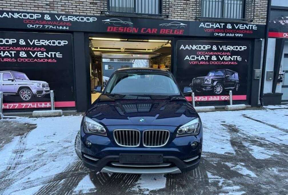 BMW X1 2.0 d sDrive18 Cruise Cuir brun Navigation