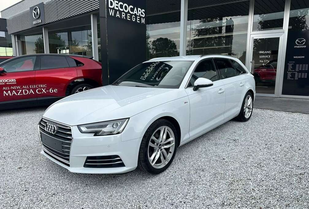 Audi s-line / Leder / Sensoren / Zetelverwaming / Tr...