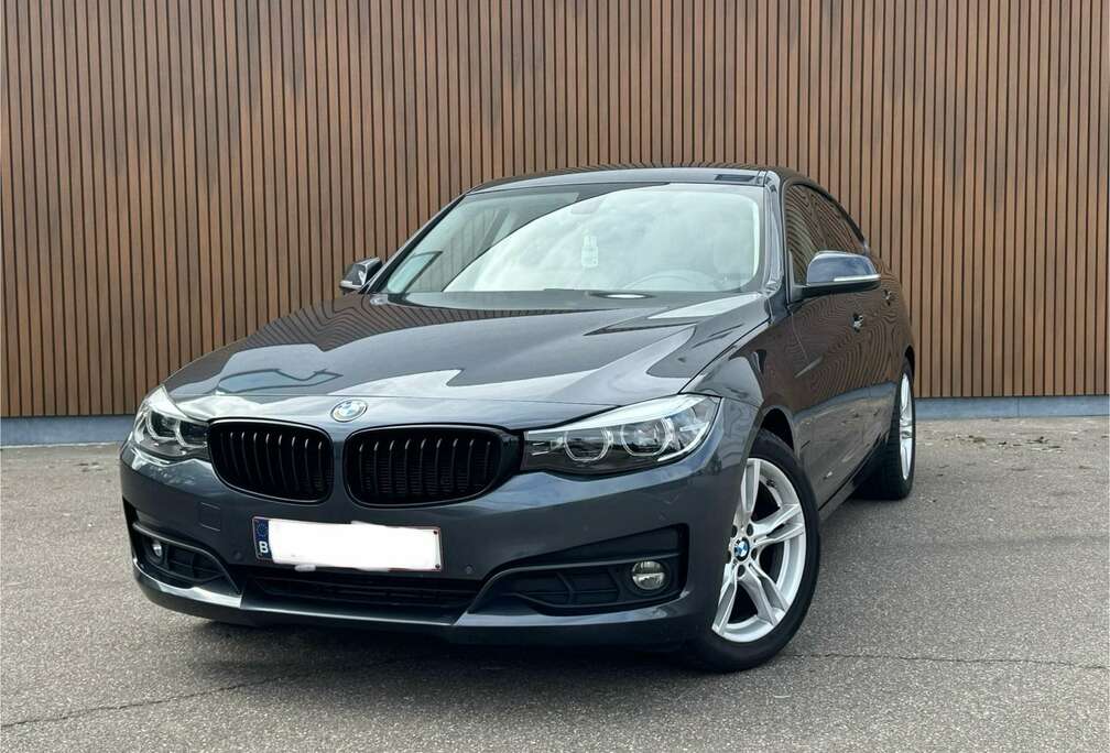 BMW 318d gran turismo - leder - navi - haak - led