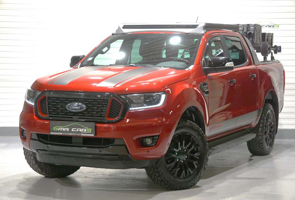 Ford 2.0 BiT EcoBlue Stormtrak-Nav-Airco-Leder-PDC-Led-Cam-Garantie