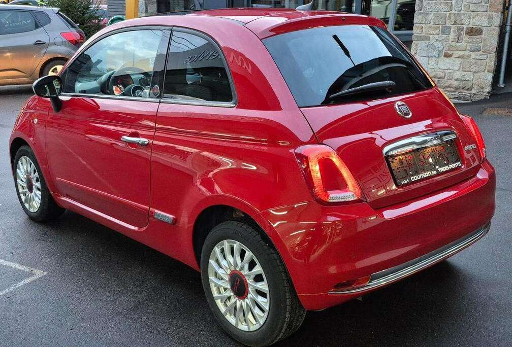 Fiat 500 1.0i MHEV Red