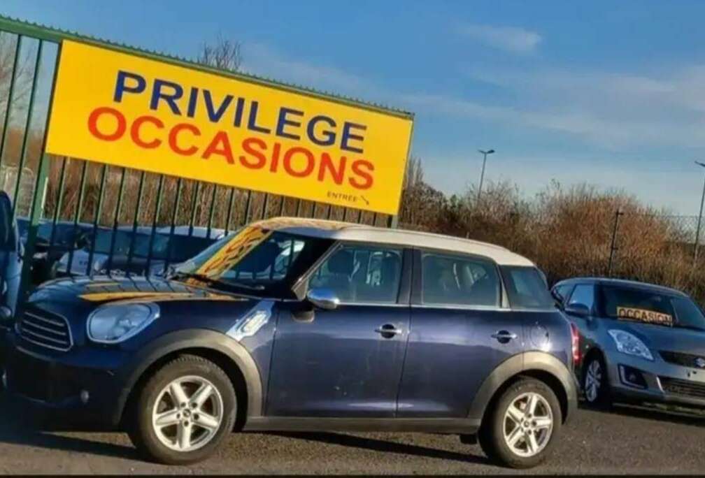 MINI 1.6 D Cooper 6 VIT AIRCOél  1/2 CUIR 2 TO J ALU NV