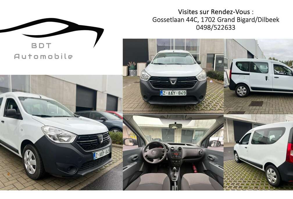 Dacia 1.6i Airco Bluethoot Capteur recul 1erProp 12000km