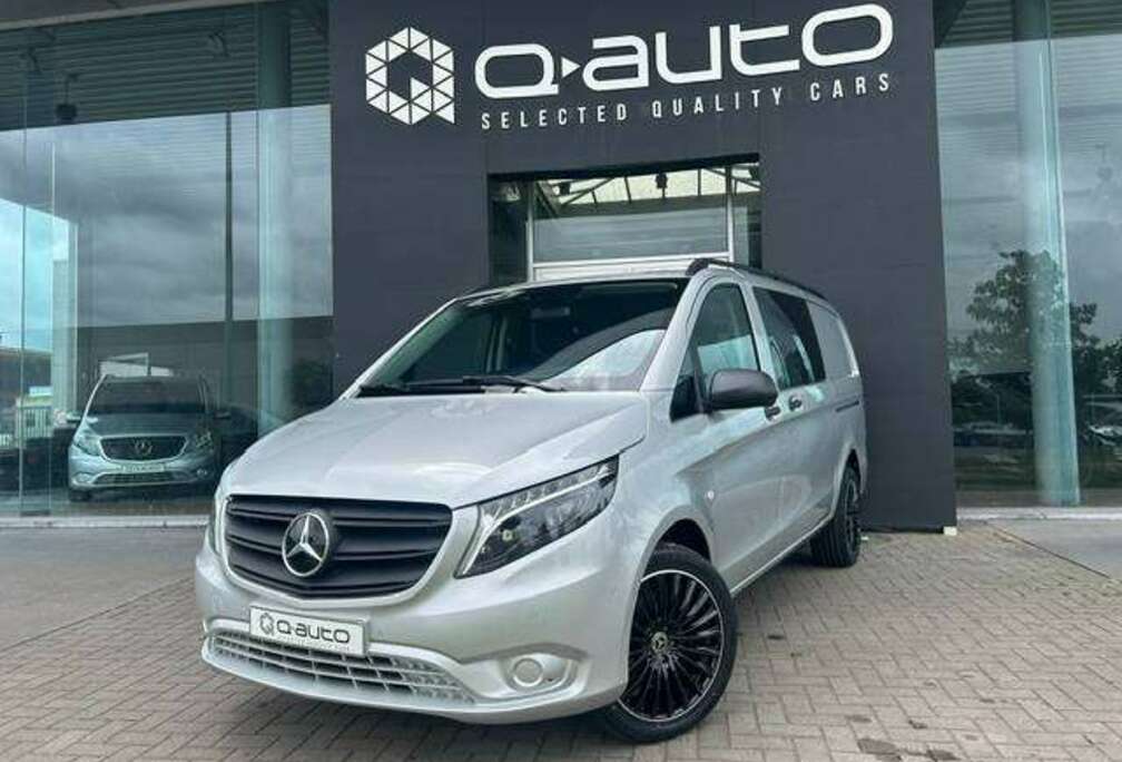 Mercedes-Benz 119d L2 4-Matic Dubbel Cabine / GPS / LED / Cam / 5 Zit / Standverwarming / Carplay