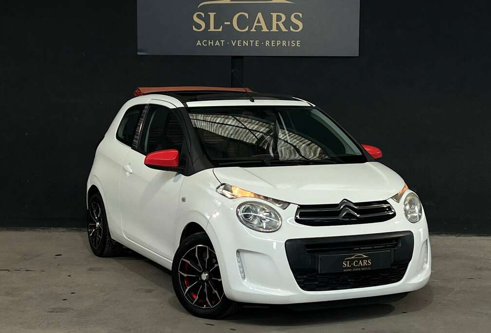 Citroen 1.0i- MOTEUR À CHAÎNE ! - TOIT OUVRANT - CLIM - JANTES - 12 MOIS GARANTIE !!!
