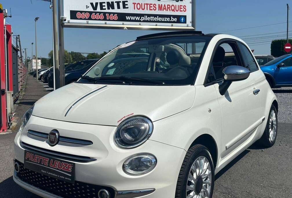 Fiat DECAPOTABLE/ EURO 6D/ GARANTIE 12 MOIS/OPTION  +++