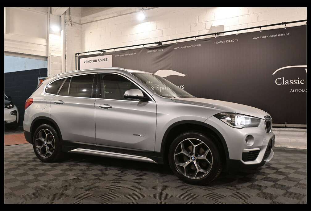 BMW X1 2.0 d sDrive18 PACK SPORT / CUIR / GPS NAVIGATION / BLUETOOTH / JANTES 18 / ATTELAGE BMW
