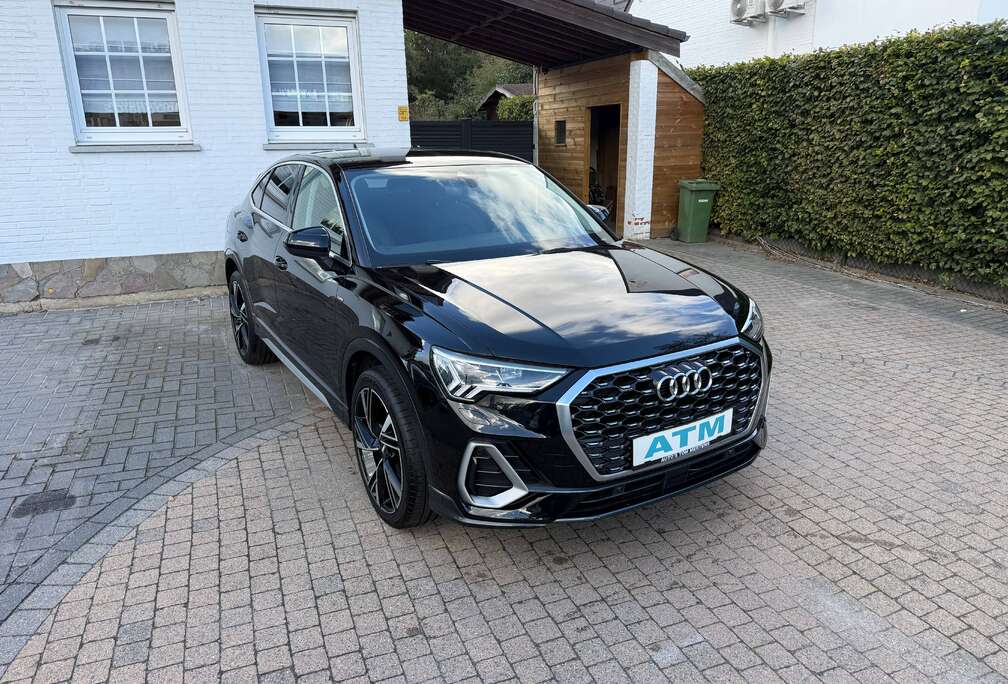 Audi Q3 PHEV 45 TFSIe S line S tronic (180 kW)/Leder/pdc V&A/lane-front assist/trekhaak/adaptieve cruise controle