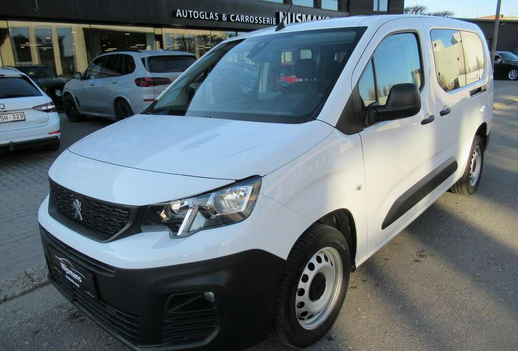 Peugeot 1.5 BlueHDi L2 Heavy Dubbel cabine 5Pl-Navi-Airco