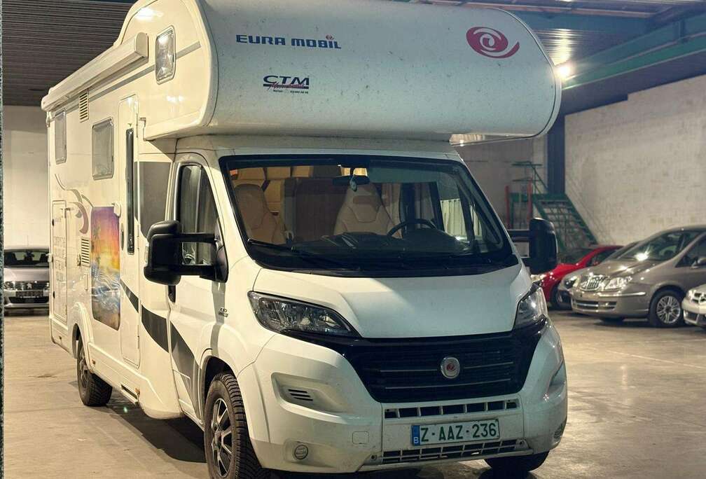 Fiat Eura Mobil 2.3 Jtd 6 slaapplaatsen bj. 2016 Euro 5