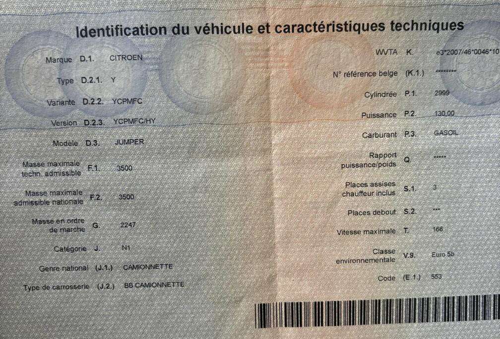 Citroen CHASSIS CAB 33 L2 BLUEHDi 130 BVM6 CONFORT