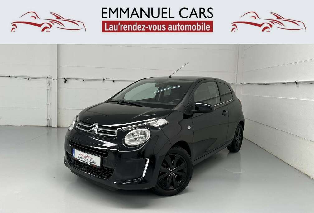 Citroen 1.0 VTi MOTEUR TOYOTA *Shine* Boîte AUTO Air-co+Alu+CarPlay+caméra de recul. GARANTIE COMPLETE 1AN