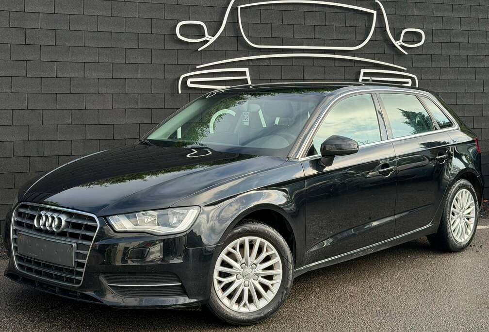 Audi Sportback 1.6 TDi+AIRCO+NAVI+SEMI-CUIR+SIEGES CHAUFF+EU 6B