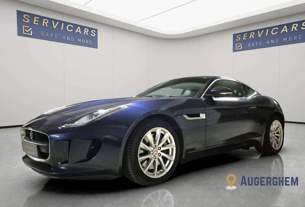 Jaguar @ SERVICARS AUDERGHEM - Jaguar F-Type Coupé 3.0 V6 - Garantie 12 mois