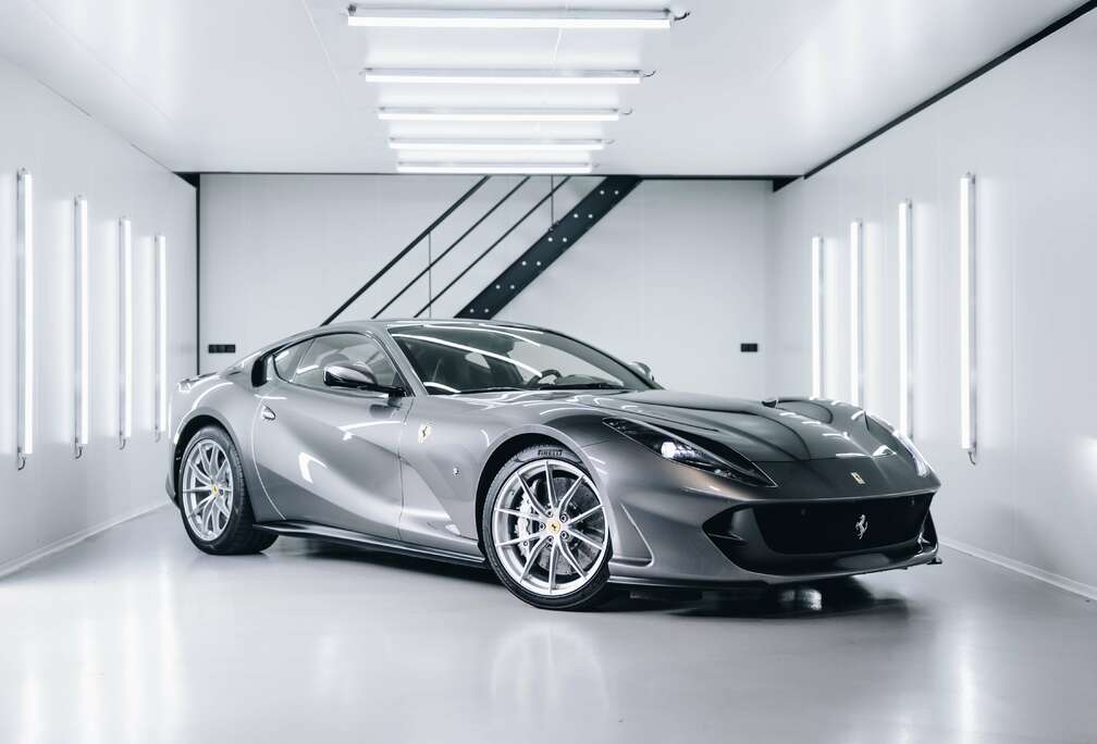 Ferrari Superfast Historical Grigio Ferro Met 790 - Cioccolato Full Leather - Full Ferrari Service History