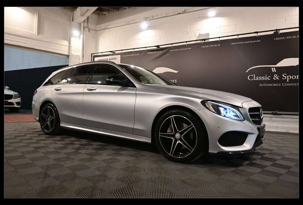 Mercedes-Benz C 180 d AMG LINE / GPS NAVI / LEDS / CRUISE / PDC