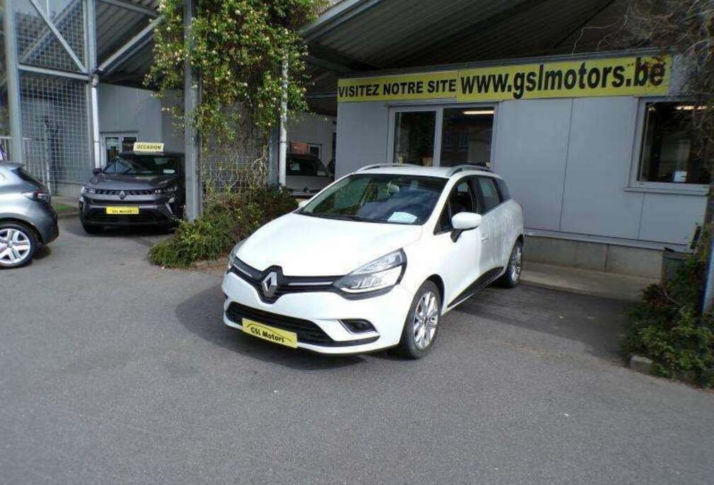 Renault 1.2 TCe 120cv Automatique break blanc 08/17 Airco
