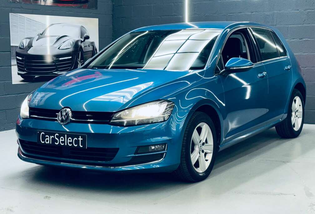 Volkswagen 1.6 TDi - navigation - cuir - siege chauffant