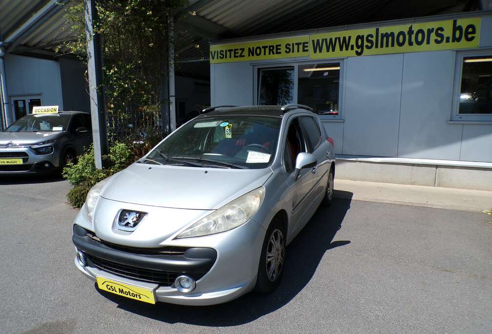 Peugeot SW 1.6 HDi 92cv argent 11/12 Airco Cruise Capteurs