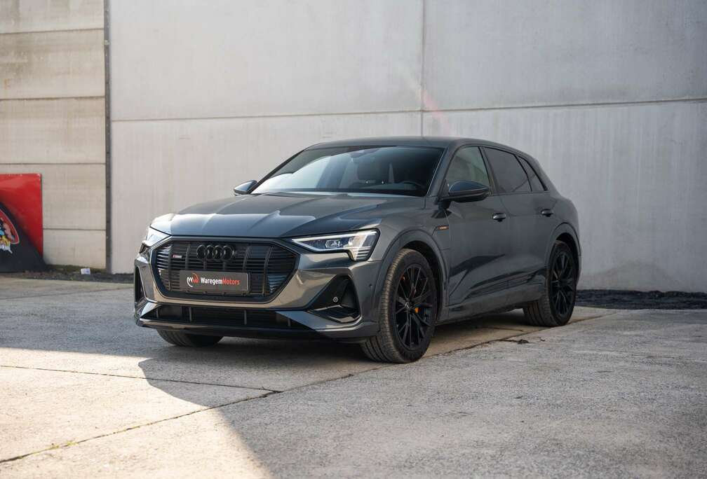 Audi 95 kWh 55 2x S-line Distance Ctrl Black Pack