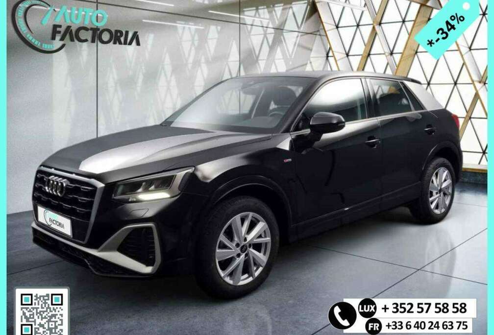 Audi -34% 30 TDI 116cv BVA7 S-Line +GPS+CAM+LED+Options