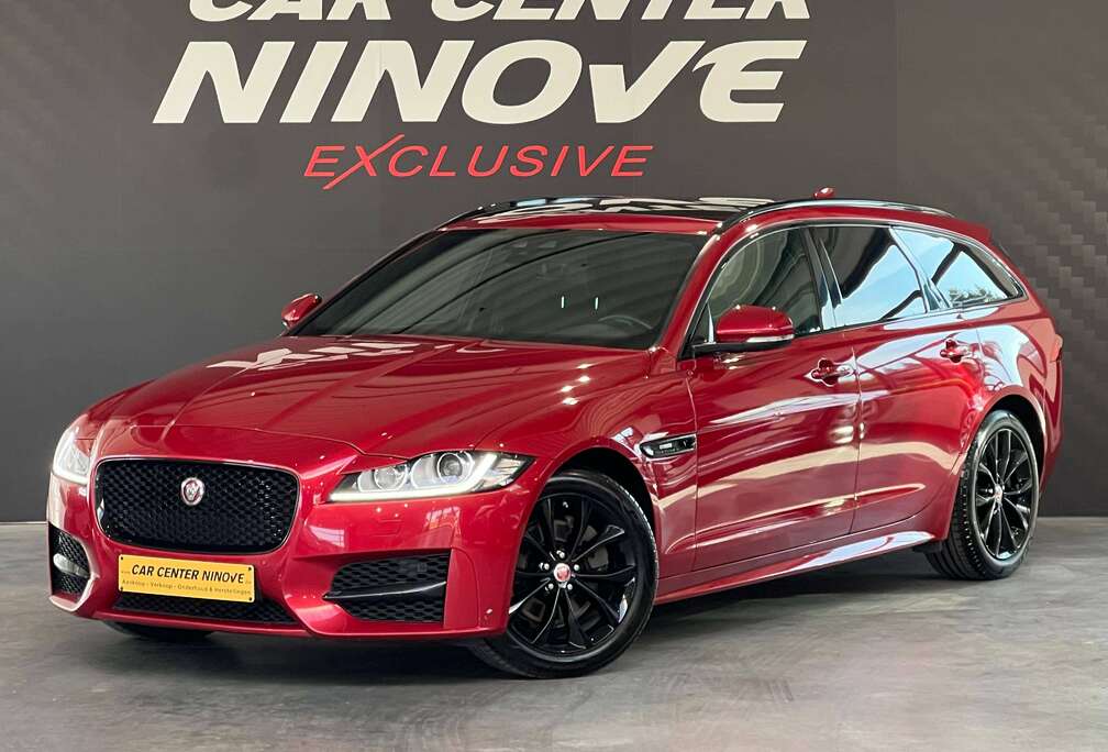 Jaguar Sportbrake 2.0 T R-Sport / PDC + Camera / Apple CarPlay / Navigatie