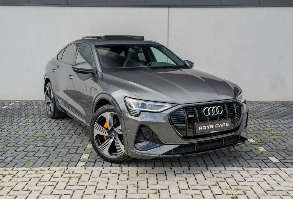 Audi E-Tron 50 Sportback Quattro S line -PANO/HEAD-UP/MEMORY ZETELS/360 CAMERA/KEYLESS/MATRIX/ADAP CRUISE CONTROL/TREKHAAK/B&O
