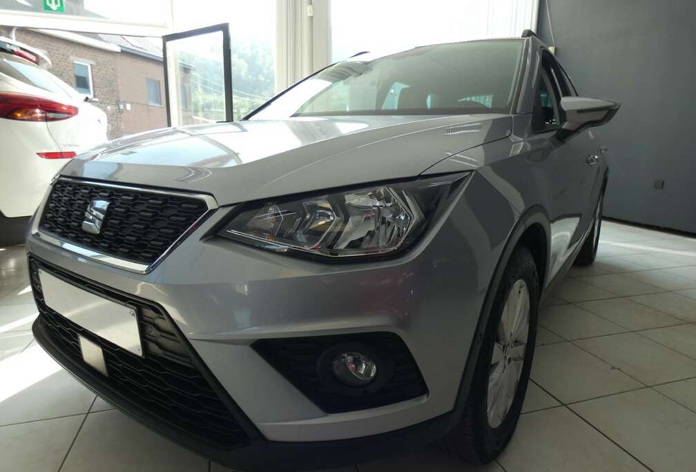 SEAT 1.0TSI 110cv gris 02/21 31707km Airco GPS Capteurs