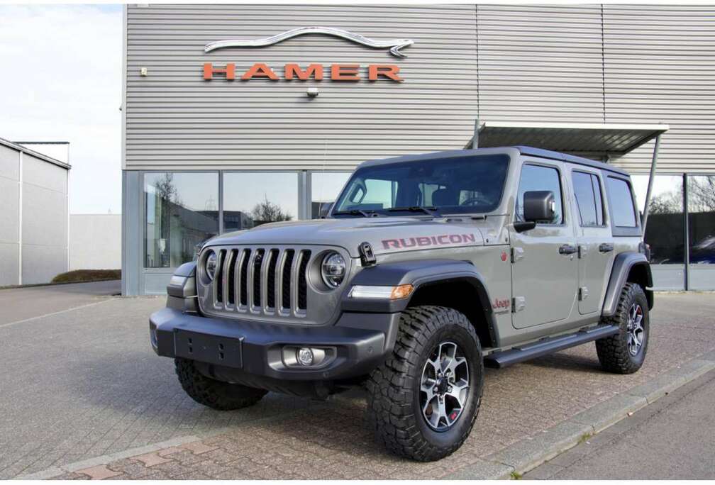 Jeep Unlimited Rubicon ACC AHK Alpine cuir