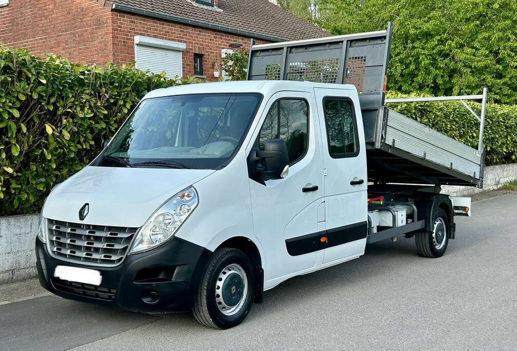 Renault Benne Basculante Double Cabine 7place Controle Ok