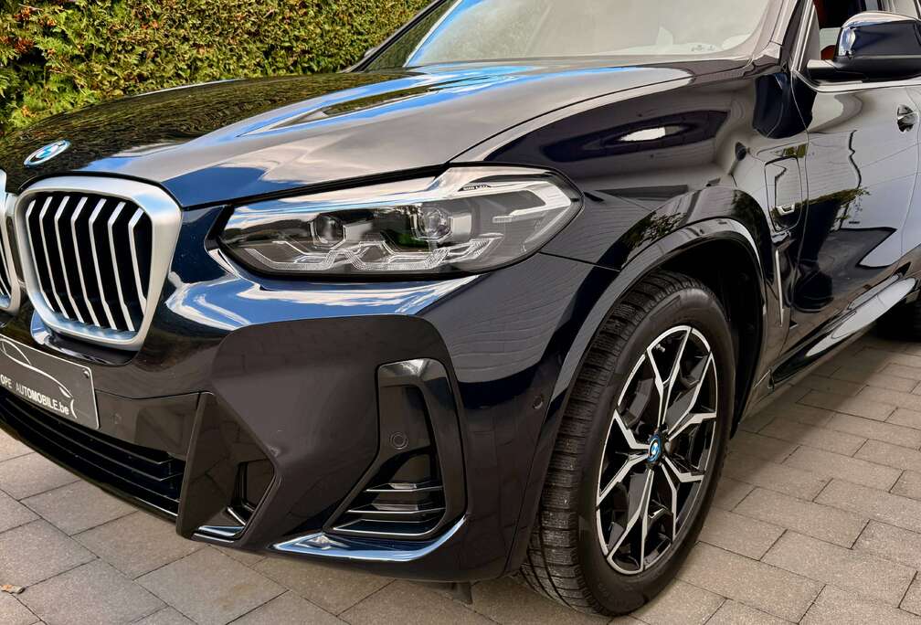 BMW X3 M SPORT xDrive 30e /CUIR PREMIUM – VIRTUAL COCKPIT – ATTELAGE ÉLECTRIQUE  – GARANTIE 1 AN -FULL HISTORY BMW - TVA -BTW