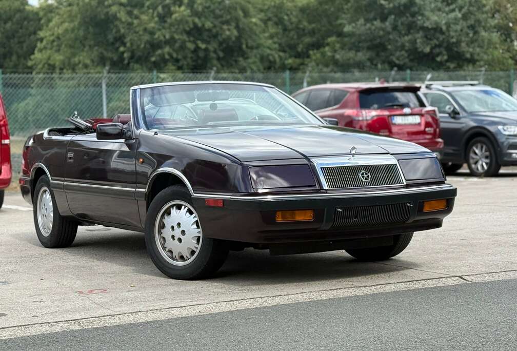 Chrysler Le Baron 2.5 Turbo-140 pk-Cabriolet-Leder-Full