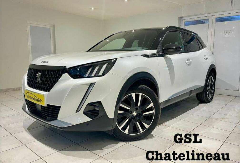 Peugeot 1.2 130cv EAT8 GT-Line blanc Cam/Carplay/Navi