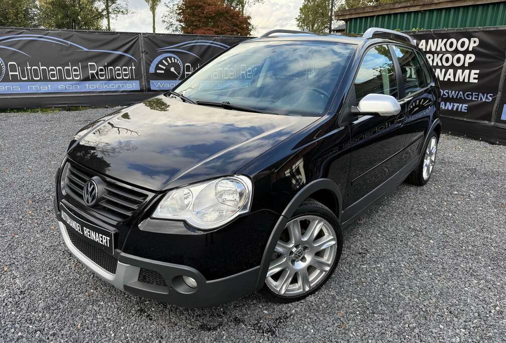 Volkswagen Crosspolo 1.2i, Airco, Met Elektrisch Open Dak + 12m garantie