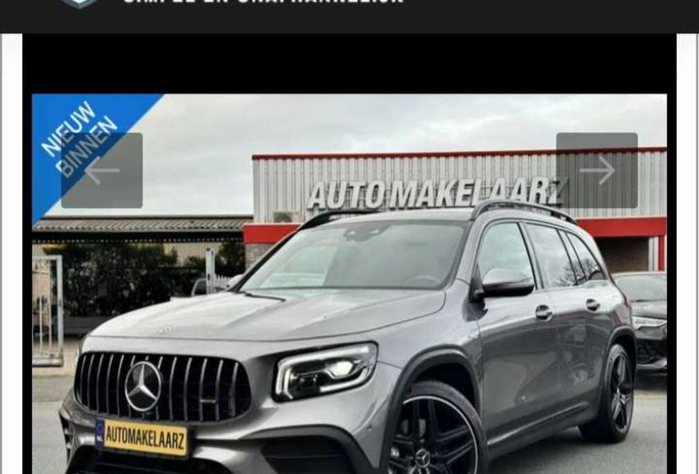 Mercedes-Benz AMG GLB 35 4Matic AMG Speedshift DCT 8G
