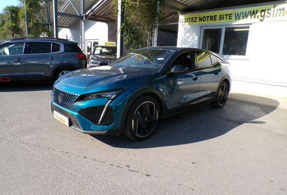 Peugeot 1.6 180cv Automatique Hybride bleu 04/23 23945km