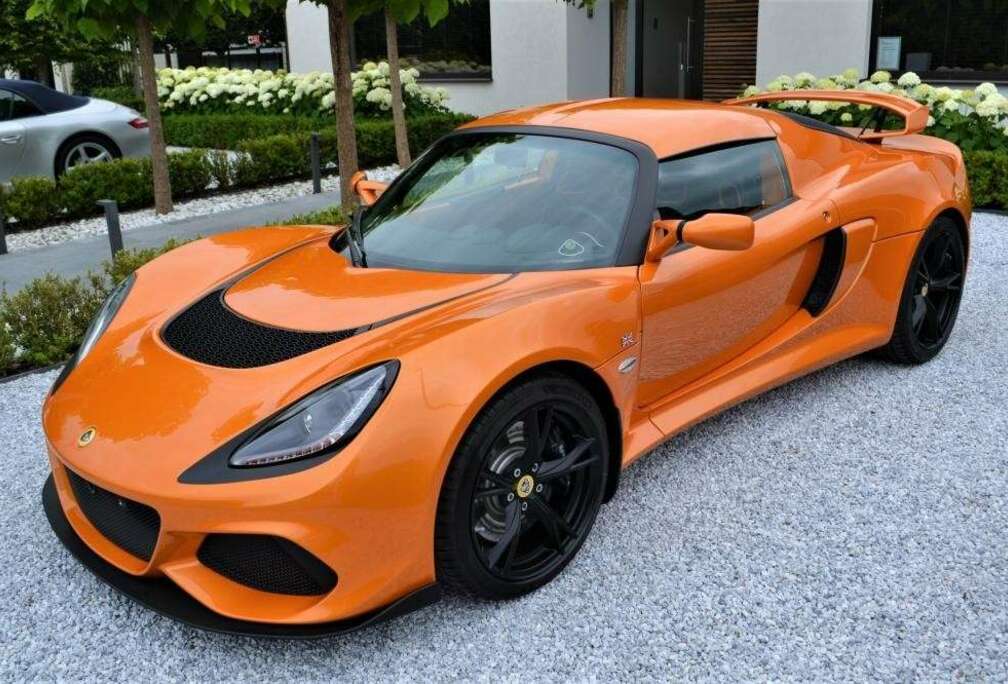 Lotus S 3.5i V6 350 in burnt orange (3ex) met softtop