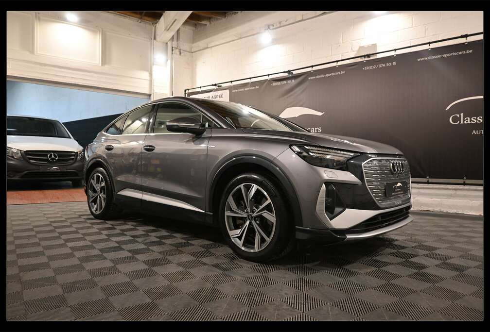 Audi Q4 e-Tron SPORTBACK 40 S-LINE / MATRIX / CARPLAY / CAMERA / DISTRONIC / JANTES 20