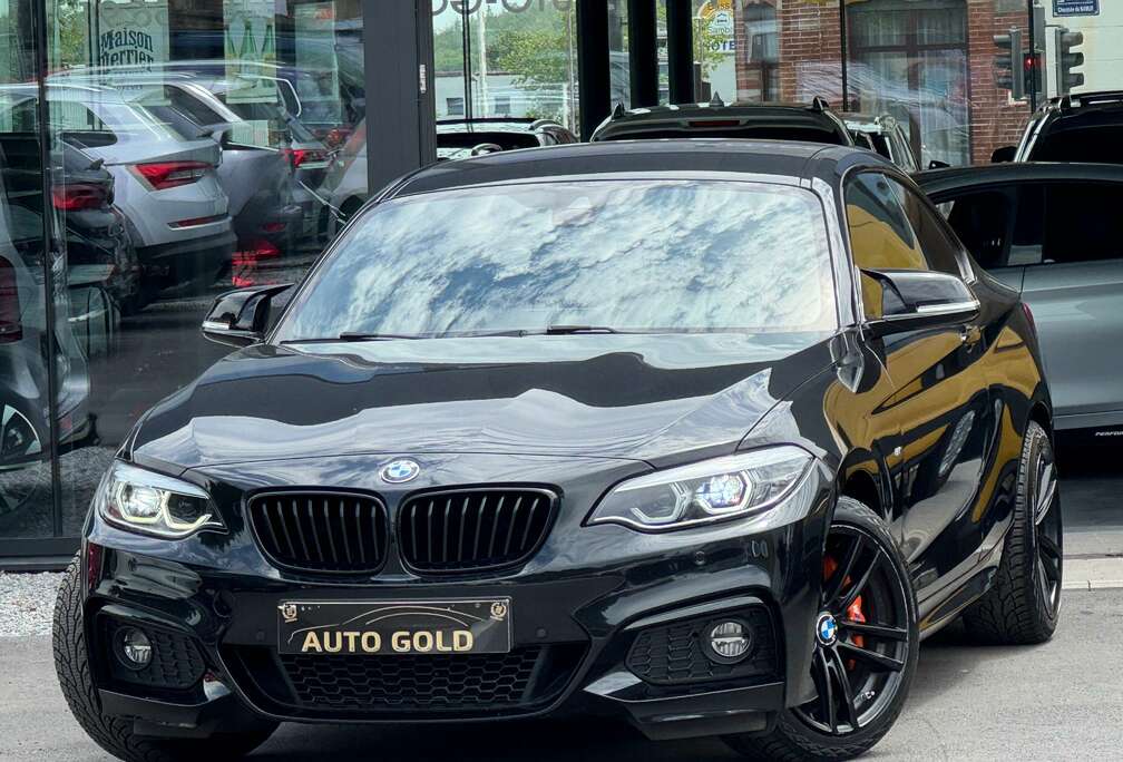 BMW COUPE 220iA / PACK M / BOITE AUTO / FULLOPTIONS / BLACK