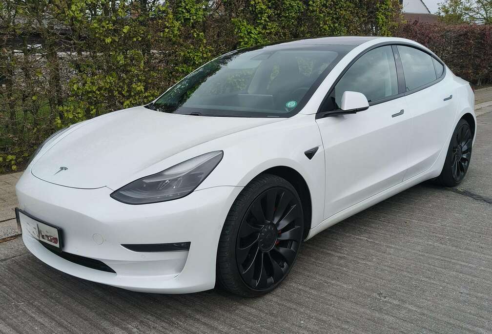 Tesla Model 3 78 kWh AWD Performance (377 kW)
