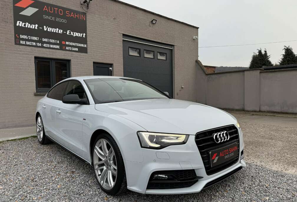 Audi S-LINE INT&EXT,BOTE AUTO,CUIR,CAPTEURS AV/AR,GPS