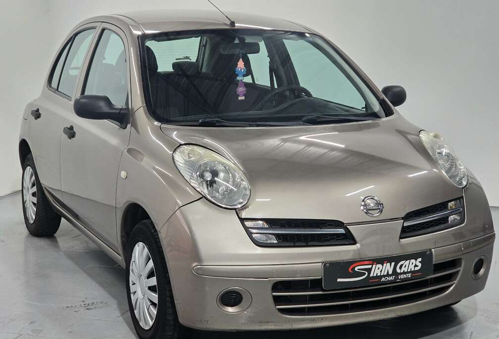 Nissan 1.2i  Airco  Vitres élec  5 portes  GARANTIE 12MOIS