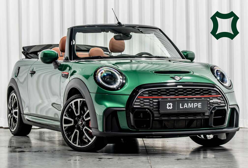 MINI John Cooper Works Cabrio British Racing Green Sportzetels