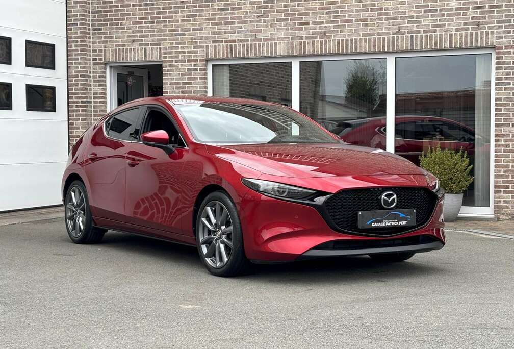 Mazda 3 2.0 M-HYBRID SKYCRUISE / Automaat / Leder / 68000km