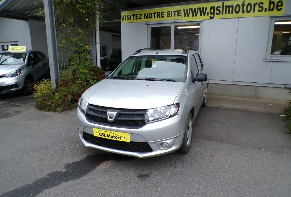 Dacia 1.2i 75cv break gris 01/2015 89.114km 1ére main