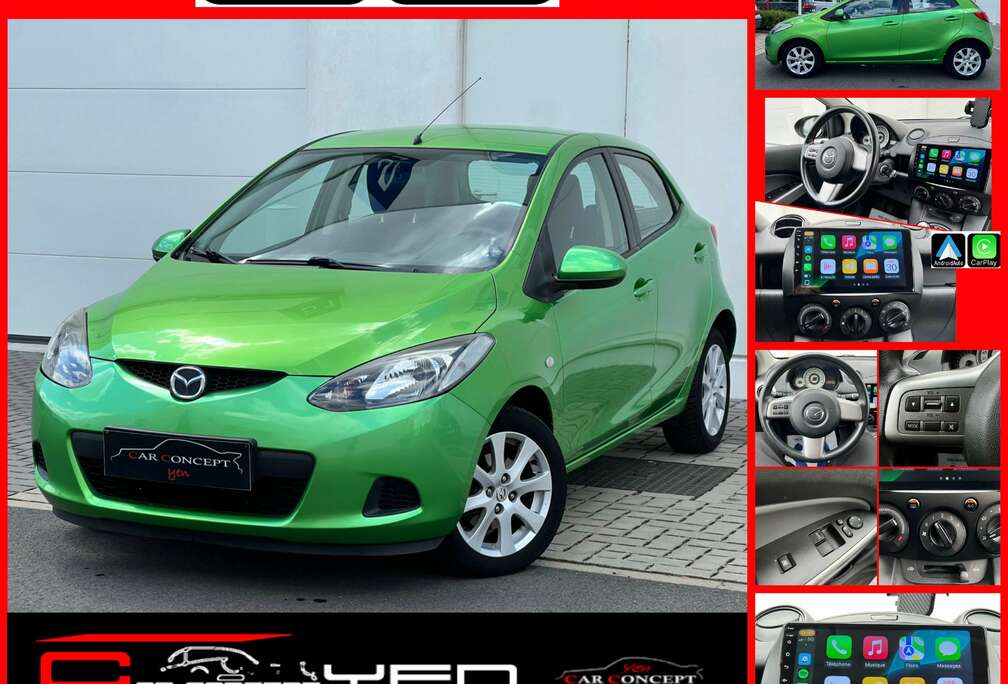 Mazda 2 1.3i*Carplay edition*Airco*Bluetooth*Navi*Topconditie!