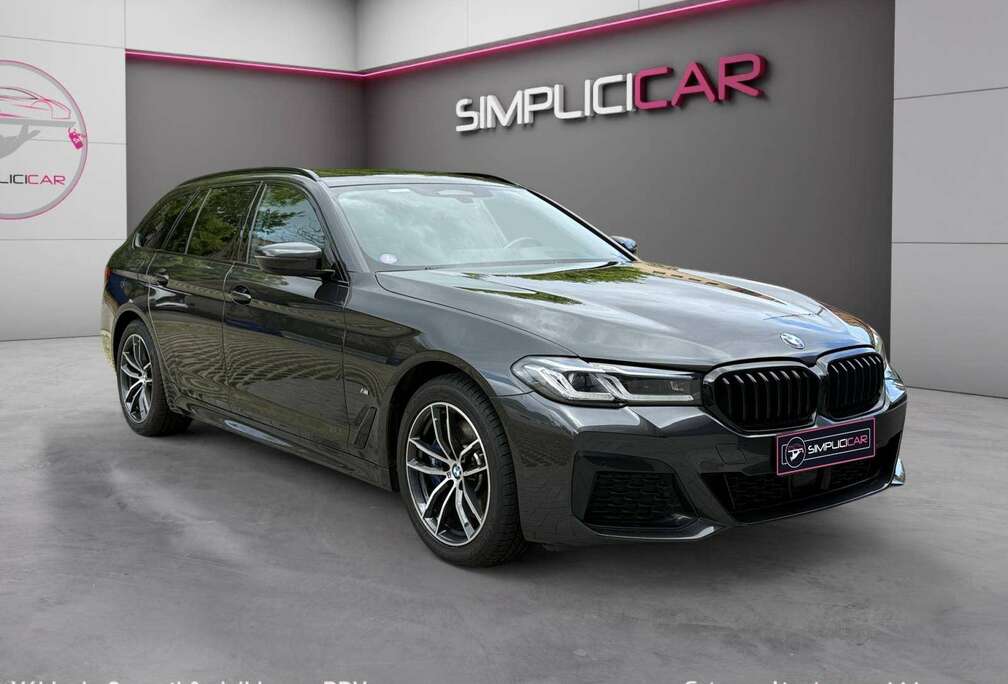 BMW 530e PHEV Touring xDrive M Sport - GARANTIE 12 MOIS - Phares Laser - TO panoramique - Attache remorque